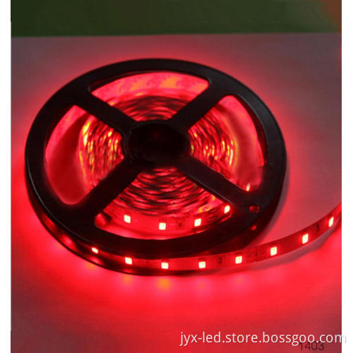 5M Led Strip Light DC12V 16W 5630 SMD 60Leds/m IP33 Flexure Lamp Red Green Blue Yellow For Home Decor